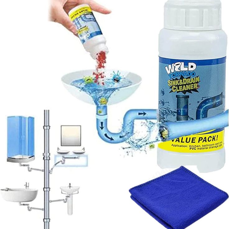 Instant Sink & Drain Cleaner Powder (PACK OF 3) Bumper Offer 60% OFF