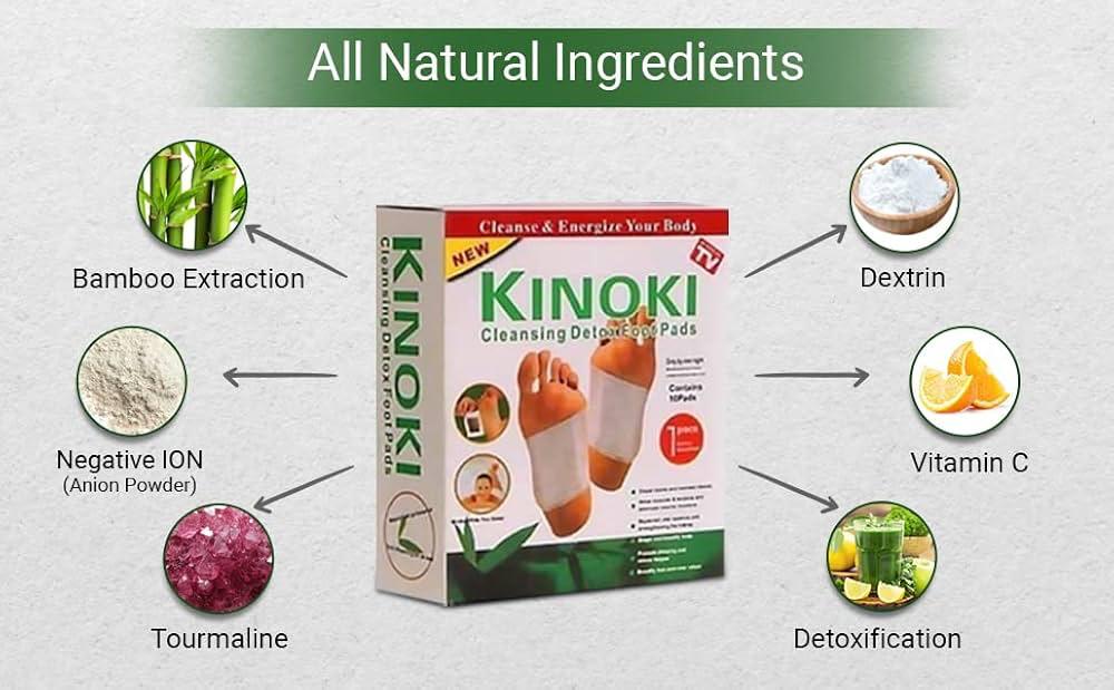 Imported Kinoki Foot Care Pads – Natural Herbal Sleep-Time Patches