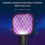 Mosquito Racket, Rechargeable Summer Fly Swatters Trap