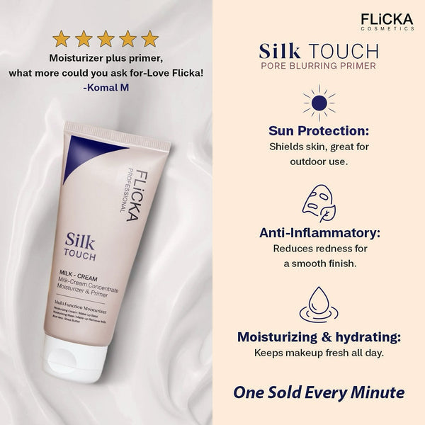 Imported Flicka 3 in 1 Primer & Mosturizer Makeup Base | Pore Minimizer | All Skin Types