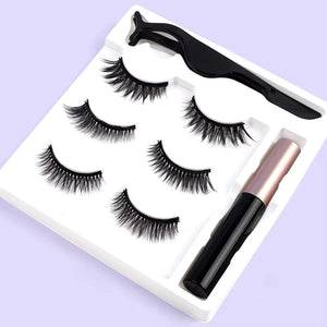 5 Pair Magnetic Eyeliner Eyelashes | NO GLUE NEEDED!