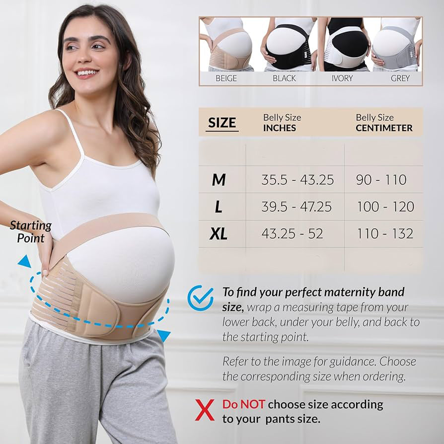 Imported Maternity Support Belt | Supportive & Adjustable Pregnancy Belt