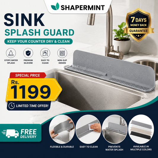 Imported Sink Splash Guard ( 50% Off 😍 )