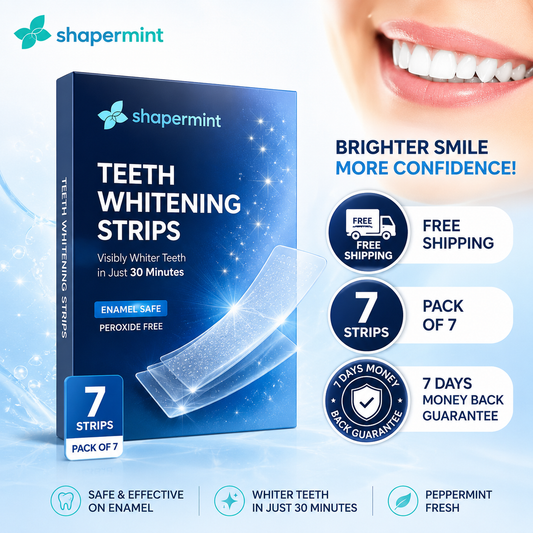 Purple Magic Teeth Whitening Strips - Self Dissolving (14 Strips)