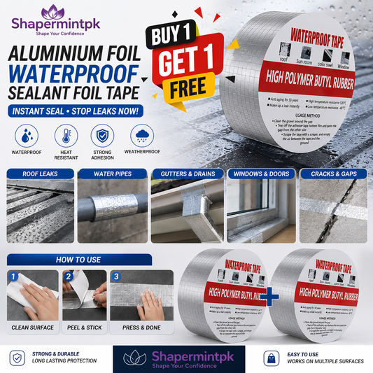 Aliminium Foil Waterproof Sealan Foil Tape (Buy 1 Get 1 Free)