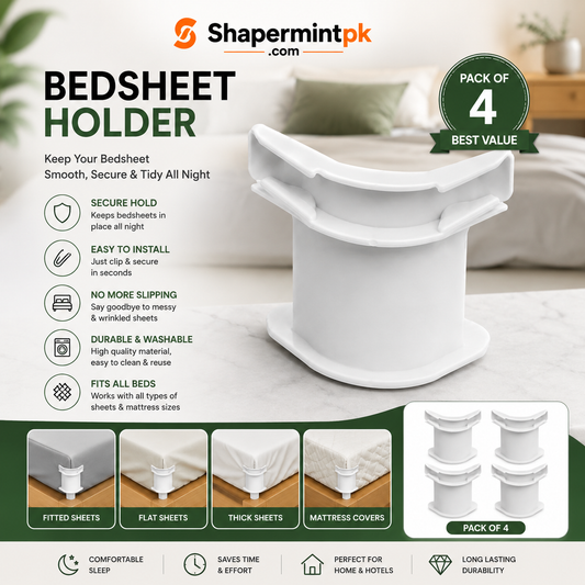 Imported Bedsheet Holder | Pack Of 4