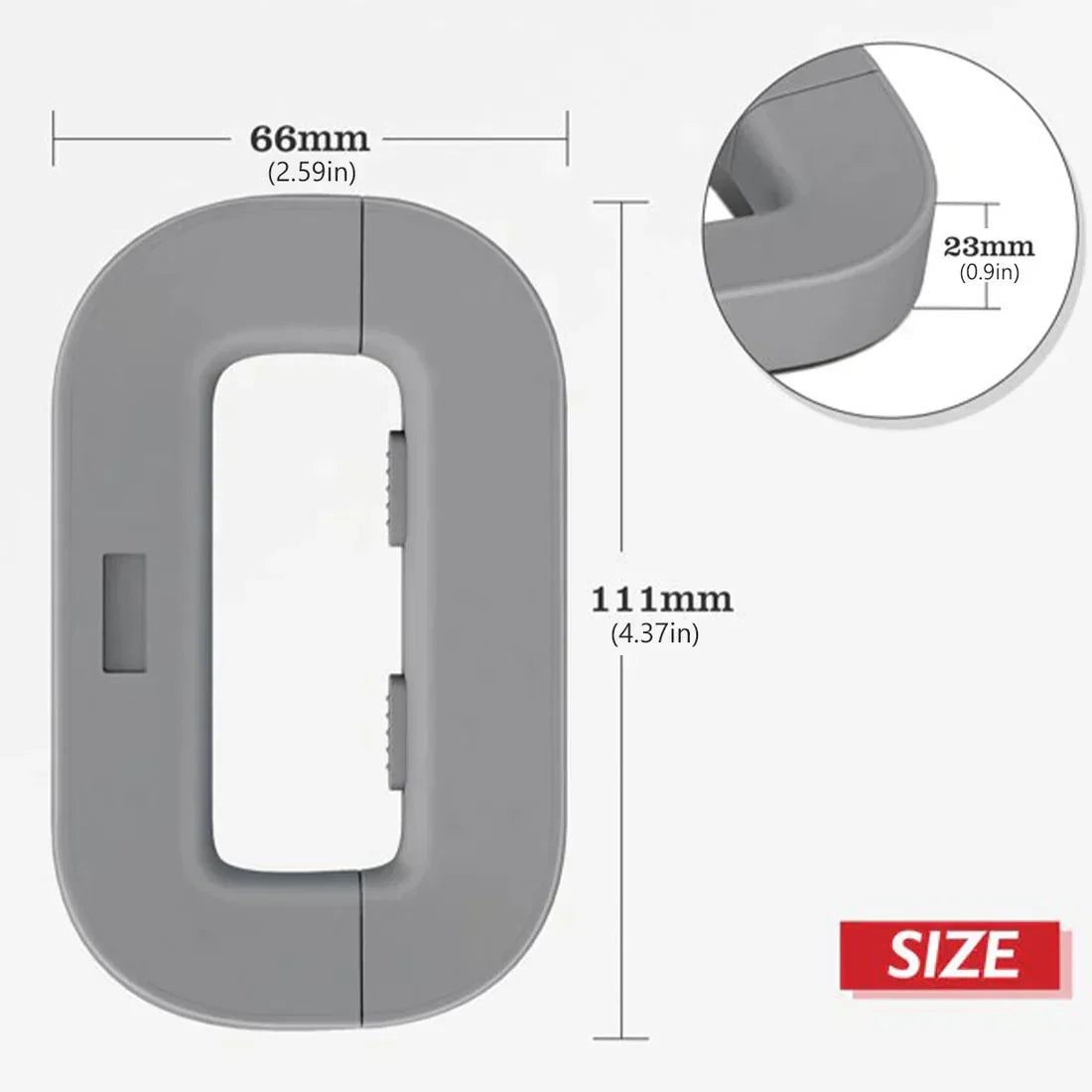 Child Safety Refrigerator Lock | Baby Proof Fridge & Freezer Door Lock