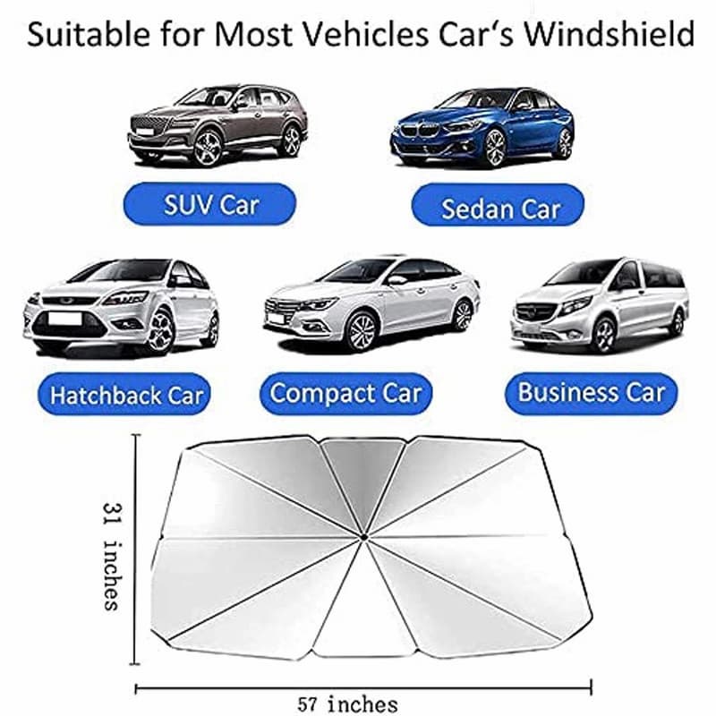 Imported Universal Car Umbrella Windshield Protector