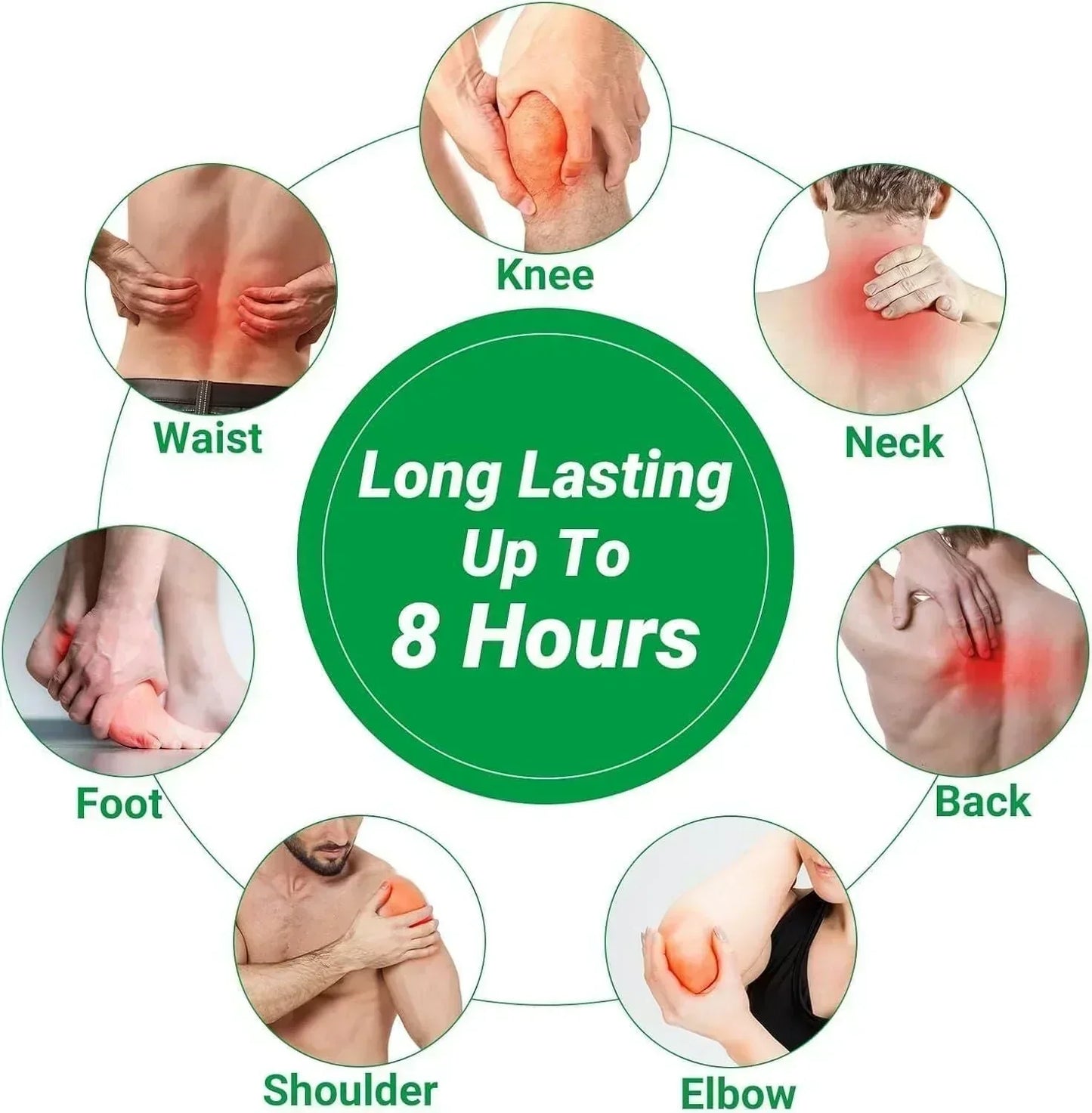Natural Herbal Knee Patch (Pack of 12)